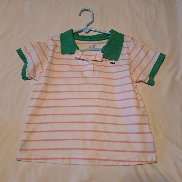 Vineyard Vines girls size 7 2 polo tops bundle - Picture 2 of 5